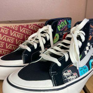 Vans Sk8-Hi 138 Decon V66 Black Multicolor NWB